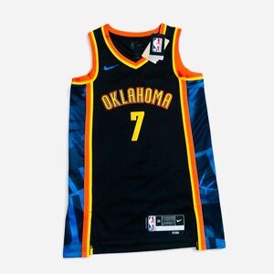 NIKE NBA THUNDER BASKETBALL OKLAHOMA CITY CHET HOLMGREN city edition #7 SZ XS